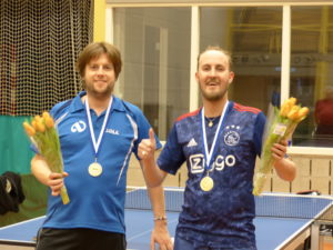 Kampioenen 2e klasse Fabian & Joost